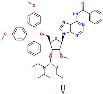 (图片) MC082301 DMT-2'-O-Methyl-rA(Bz) phosphoramidite